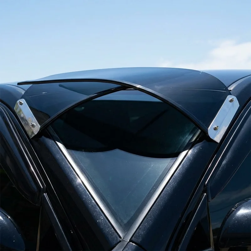 Aston Martin Vantage Solid Acrylic Windscreen Sunvisor (1974 - 2021) - 1