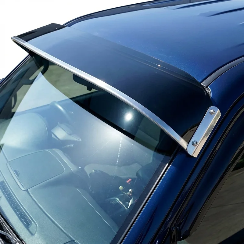 Audi 100 Quattro Solid Acrylic Windscreen Sunvisor (1989 - 1994) - 1