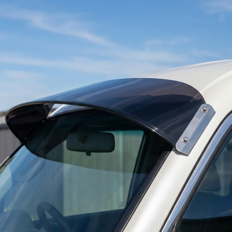 Audi 100 Series Solid Acrylic Windscreen Sunvisor (1969 - 1977) - 1