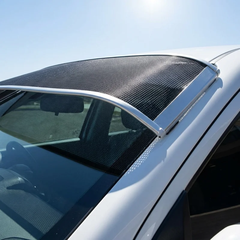 Audi 200 Quattro Mesh Windscreen Sunvisor (1989 - 1991) - 1