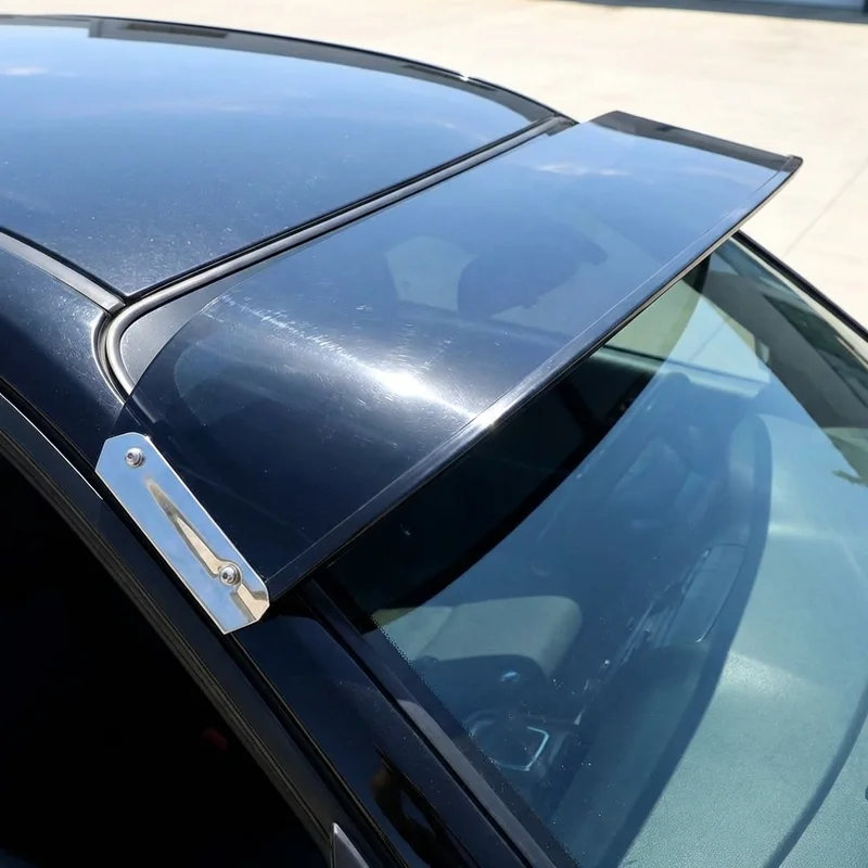 Audi 200 Quattro Solid Acrylic Windscreen Sunvisor (1989 - 1991) - 1