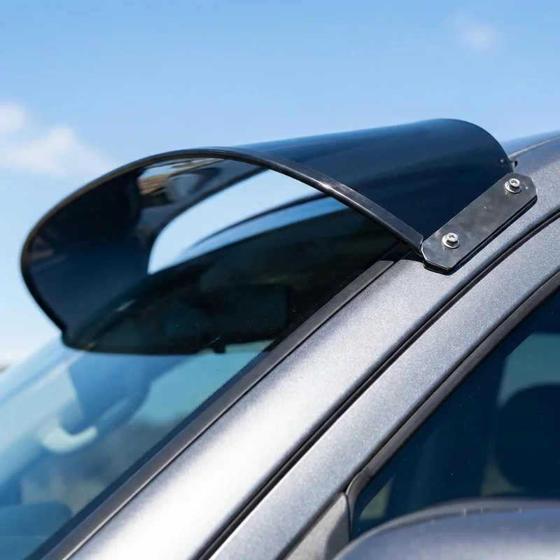 Audi 5000 Quattro Solid Acrylic Windscreen Sunvisor (1986 - 1988) - 1