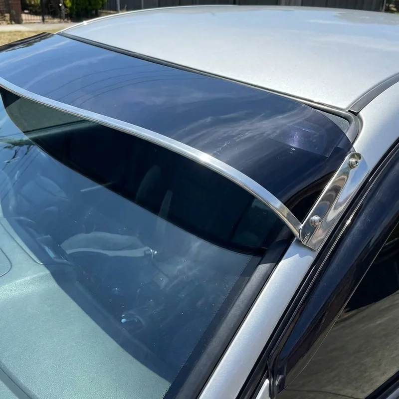 Audi 5000 Solid Acrylic Windscreen Sunvisor (1978 - 1988) - 1