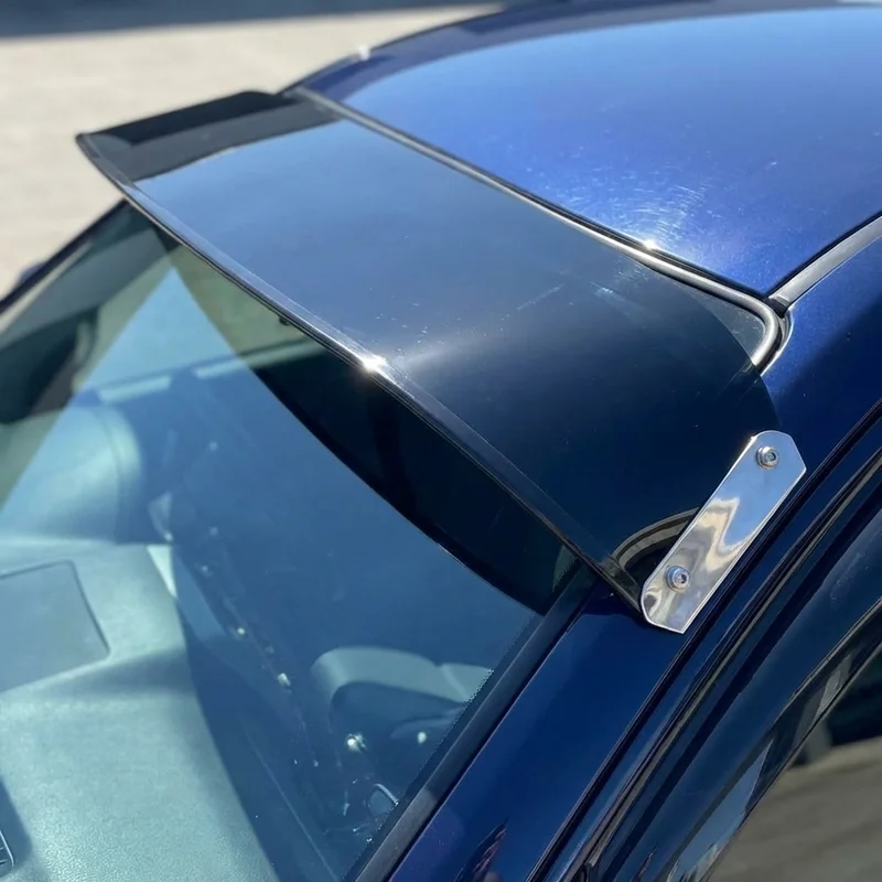 Audi 80 Quattro Solid Acrylic Windscreen Sunvisor (1988 - 1992) - 1