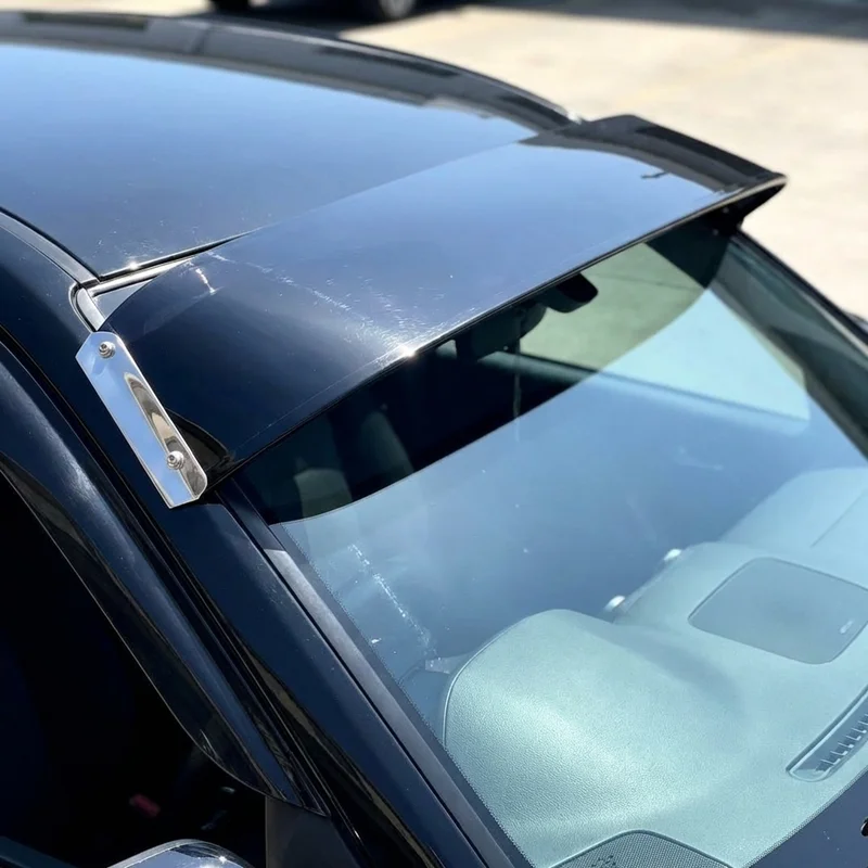 Audi 90 Quattro Solid Acrylic Windscreen Sunvisor (1988 - 1995) - 1