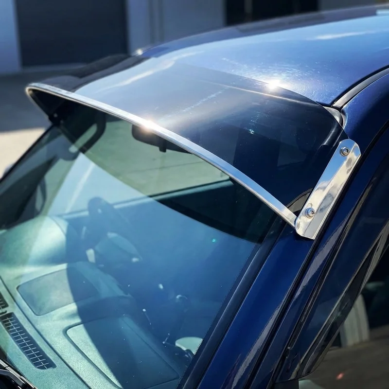 Audi A4 Quattro Solid Acrylic Windscreen Sunvisor (1996 - 2025) - 1