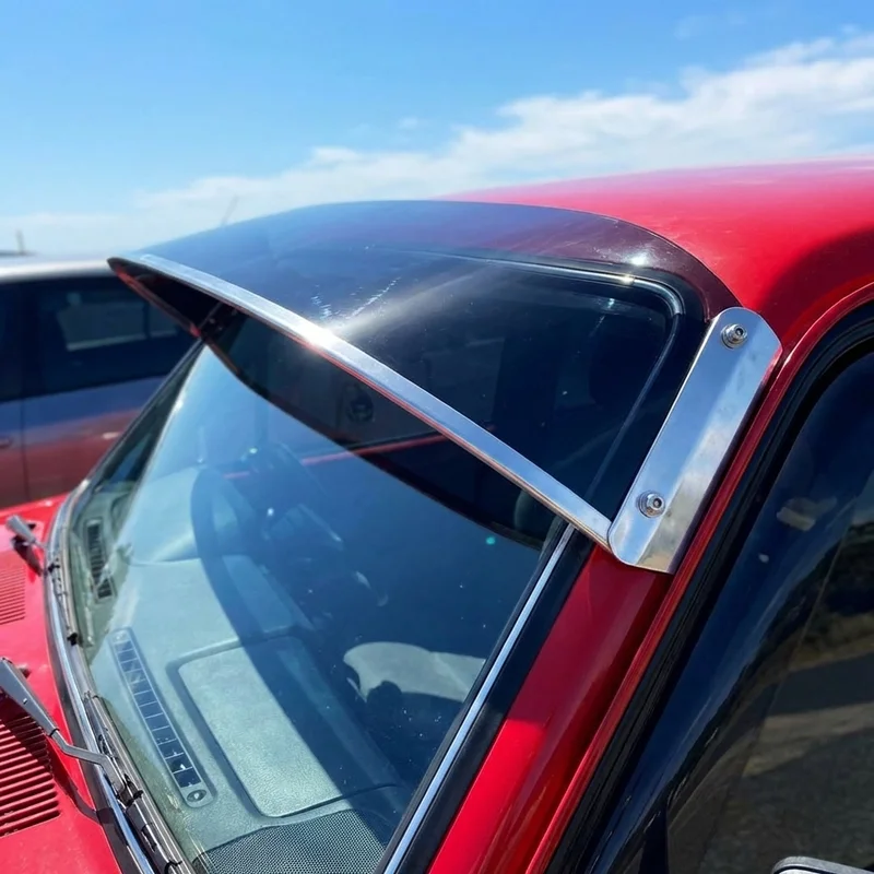 Audi A5 Quattro Solid Acrylic Windscreen Sunvisor (2008 - 2025) - 1