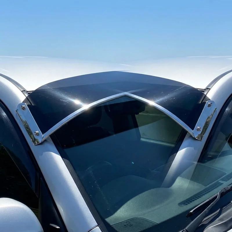 Audi A6 Solid Acrylic Windscreen Sunvisor (1995 - 2023) - 1