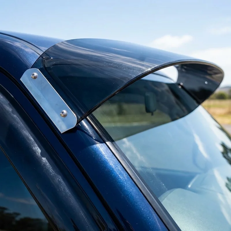 Audi Fox Solid Acrylic Windscreen Sunvisor (1973 - 1978) - 1