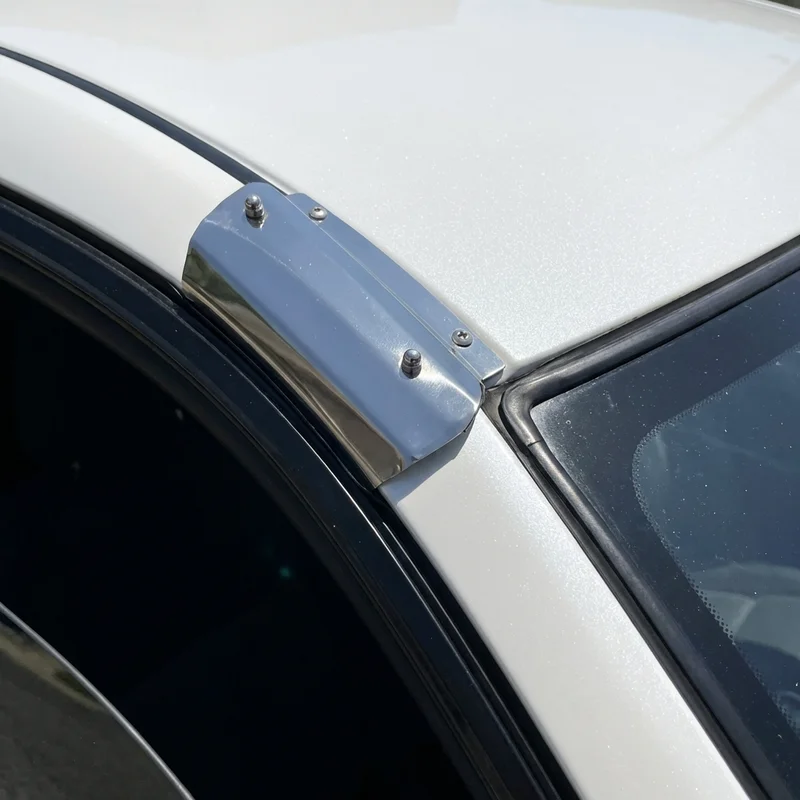 Audi V8 Quattro Sunvisor Mounting Bracket Kit (1990 - 1994) - 1