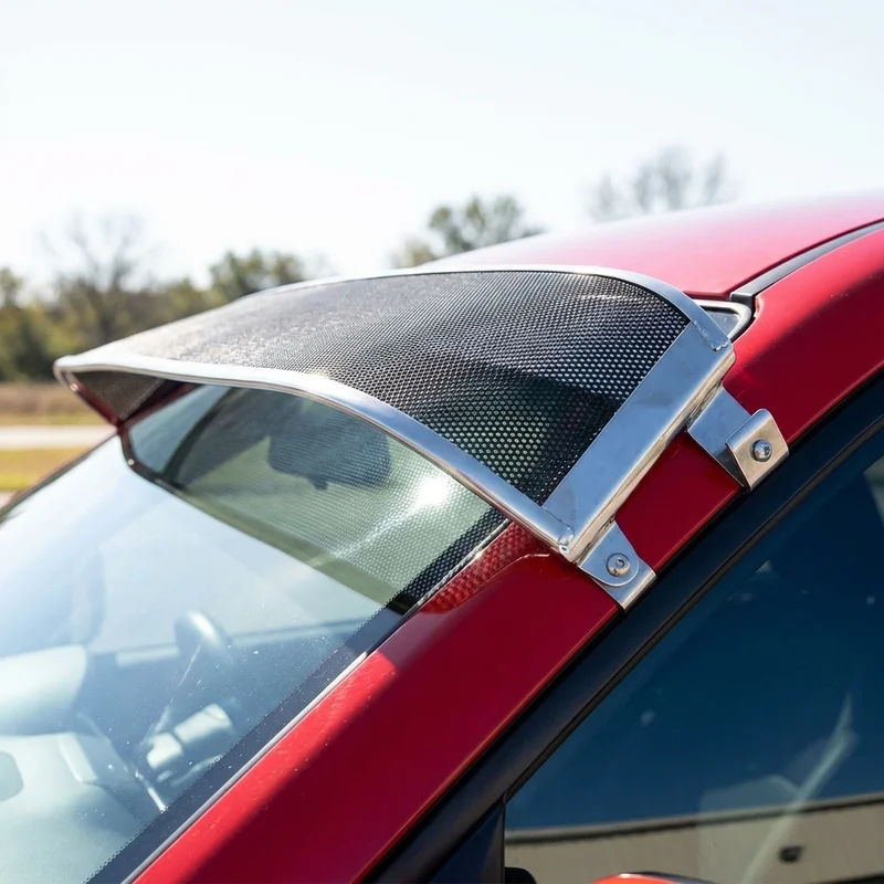 Audi V8 Quattro Mesh Windscreen Sunvisor (1990 - 1994) - 1