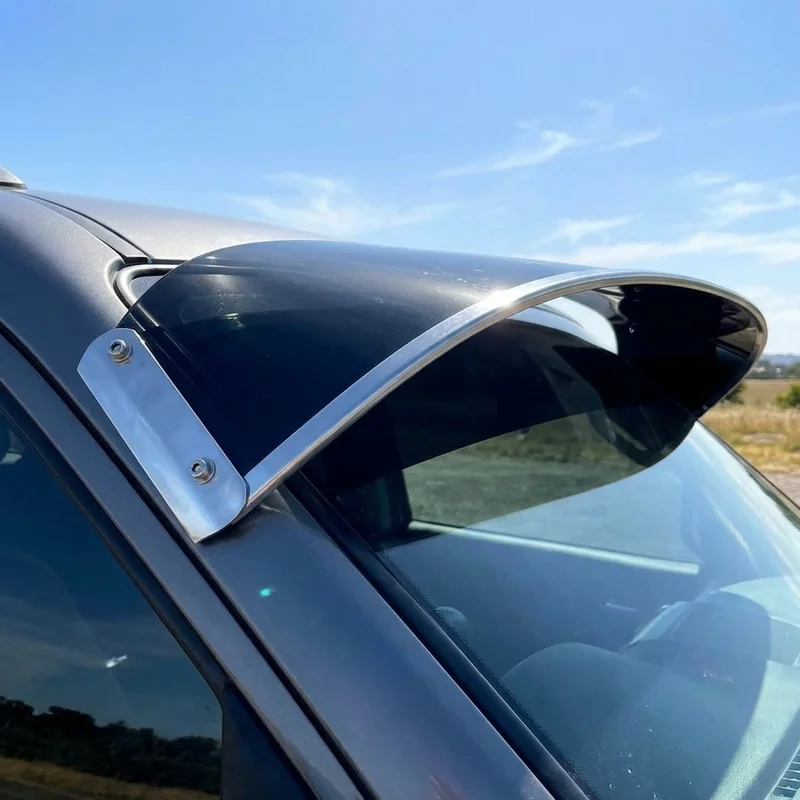 Audi V8 Quattro Solid Acrylic Windscreen Sunvisor (1990 - 1994) - 1