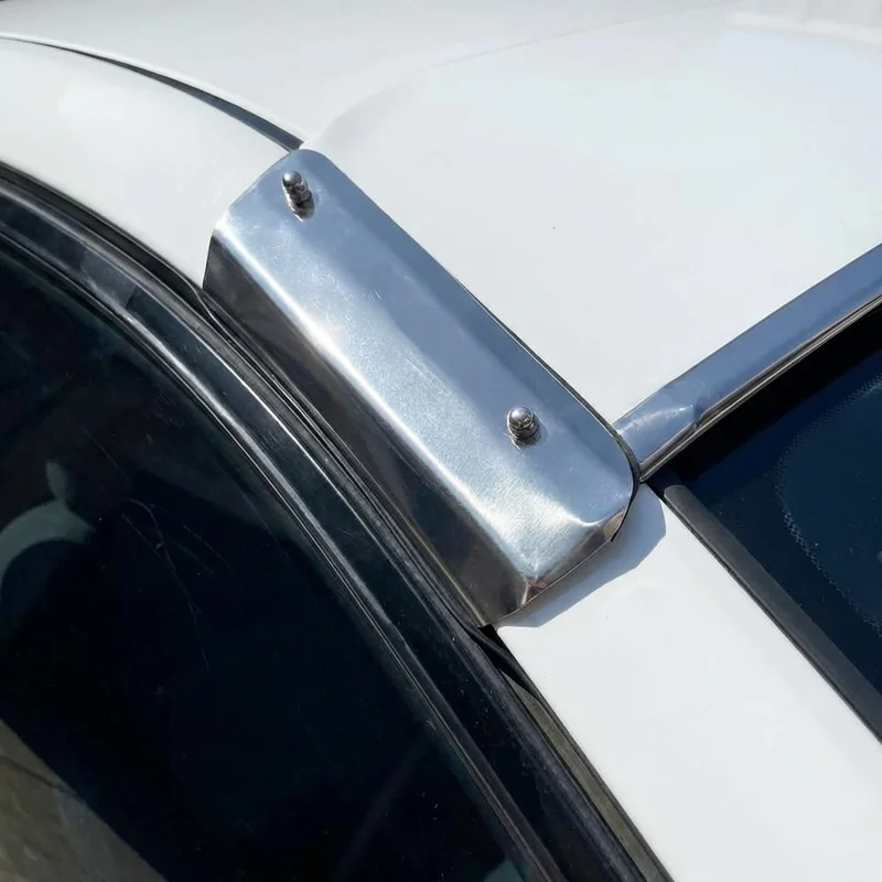 Kit de Suporte pra Viseira de Para-brisa Austin Mini Cooper (1962 - 1967) - 1