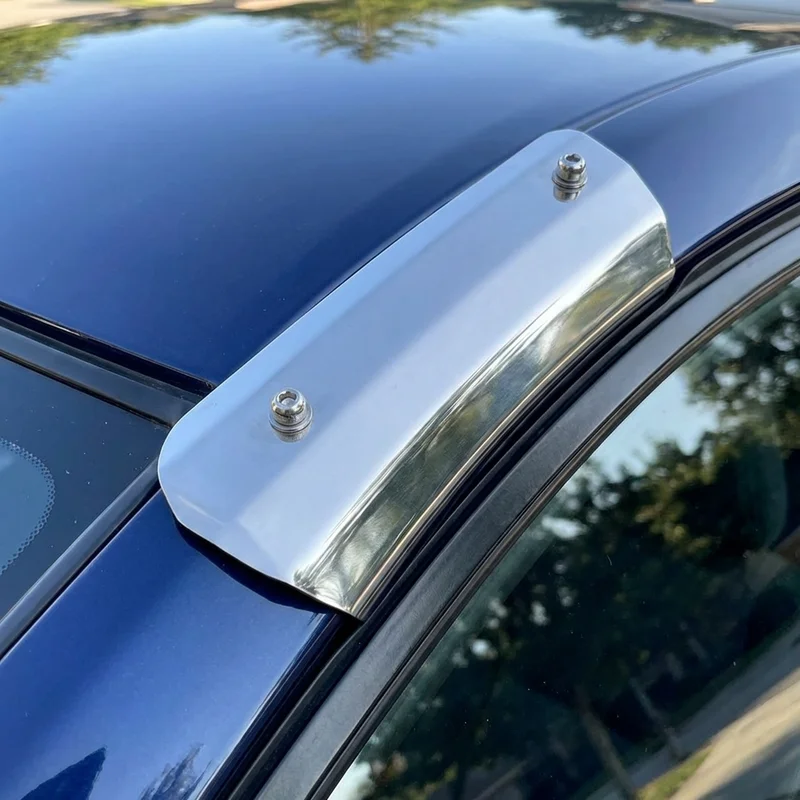 Austin Mini Moke Sunvisor Mounting Bracket Kit (1966 - 1966) - 1