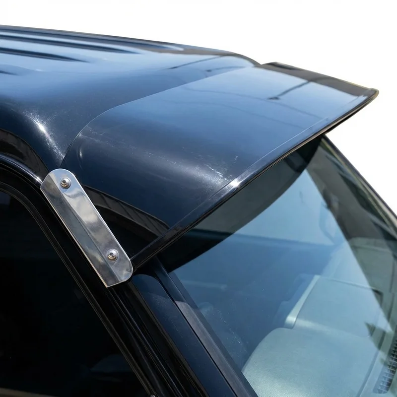 Bentley T2 Series Solid Acrylic Windscreen Sunvisor (1977 - 1980) - 1