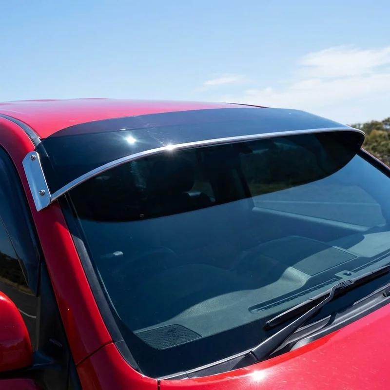 BMW 125i Solid Acrylic Windscreen Sunvisor (2008 - 2013) - 1