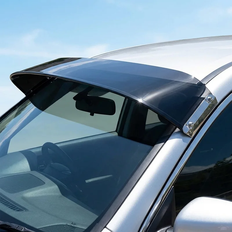 BMW 1800ti Solid Acrylic Windscreen Sunvisor (1964 - 1967) - 1