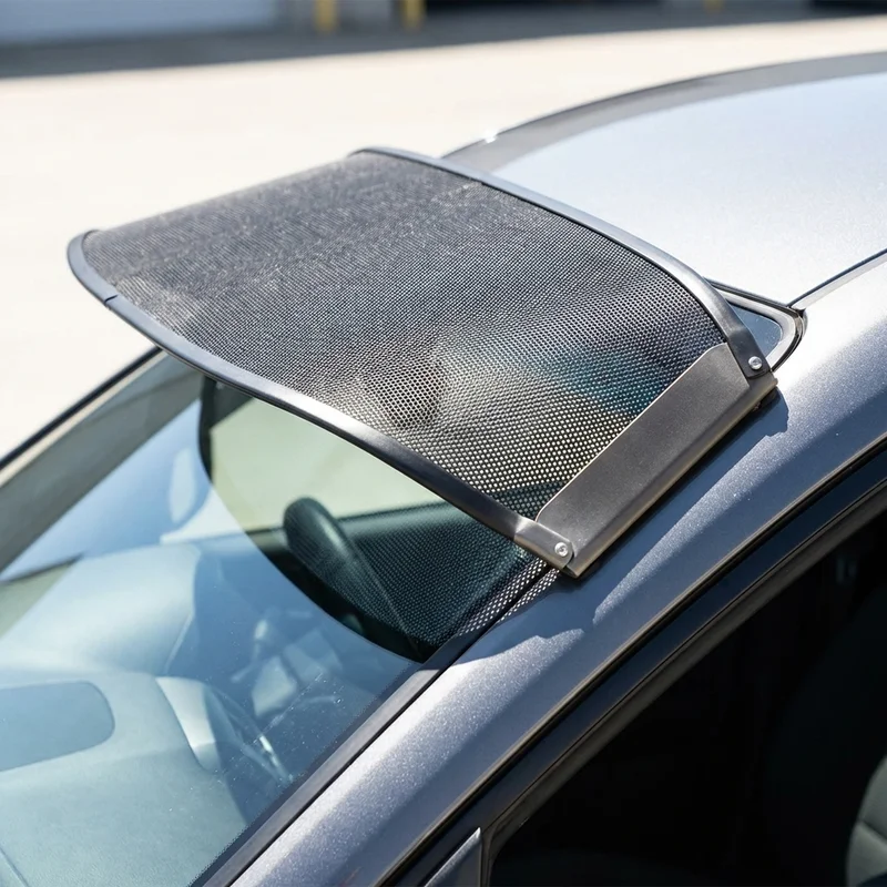 BMW 2000ti Mesh Windscreen Sunvisor (1966 - 1971) - 1