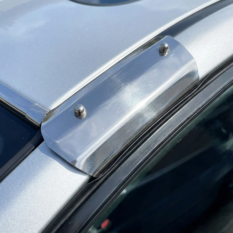 BMW 2000tii Sunvisor Mounting Bracket Kit (1969 - 1972) - 1