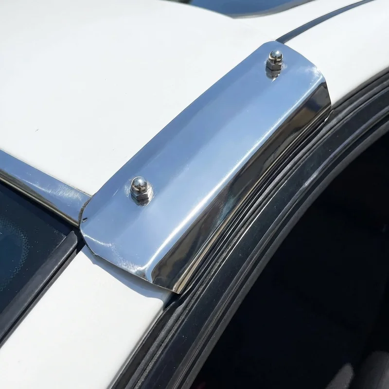 BMW 2002ti Sunvisor Mounting Bracket Kit (1968 - 1971) - 1