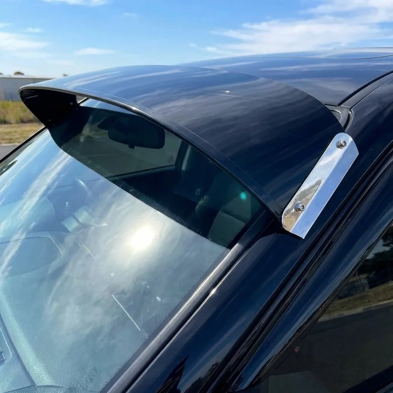 BMW 2002ti Solid Acrylic Windscreen Sunvisor (1968 - 1971) - 1