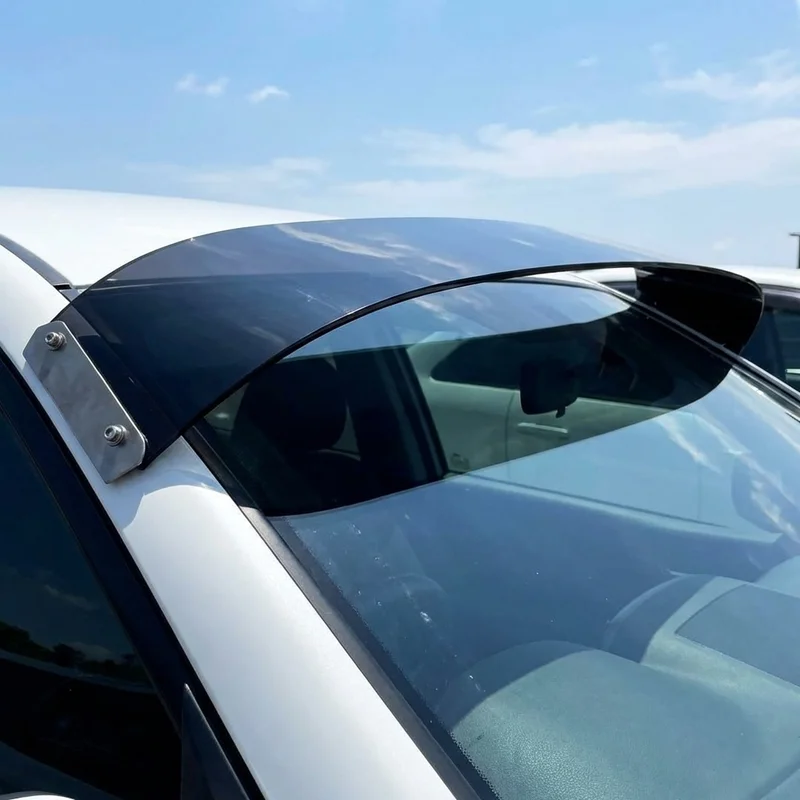 BMW 325 Solid Acrylic Windscreen Sunvisor (1986 - 1988) - 1