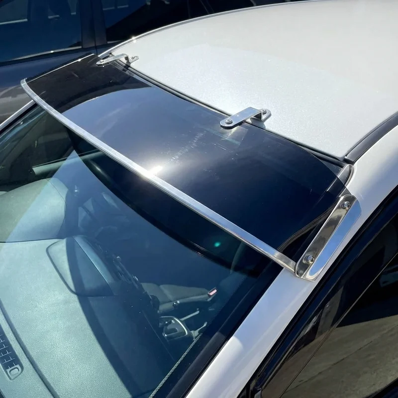 BMW 325e pevná akrylátová sluneční clona na čelní sklo (1984 - 1987) - 1