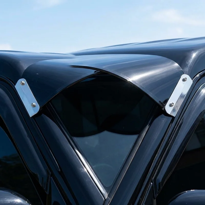 BMW 328i xDrive Massief Acryl Windscherm Zonneklep (2009 - 2016) - 1