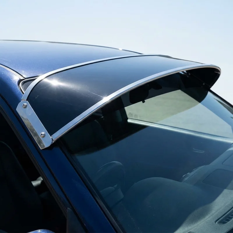 บังแดดกระจกหน้ารถอะคริลิกทึบ BMW 335i GT xDrive (2014 - 2016) - 1