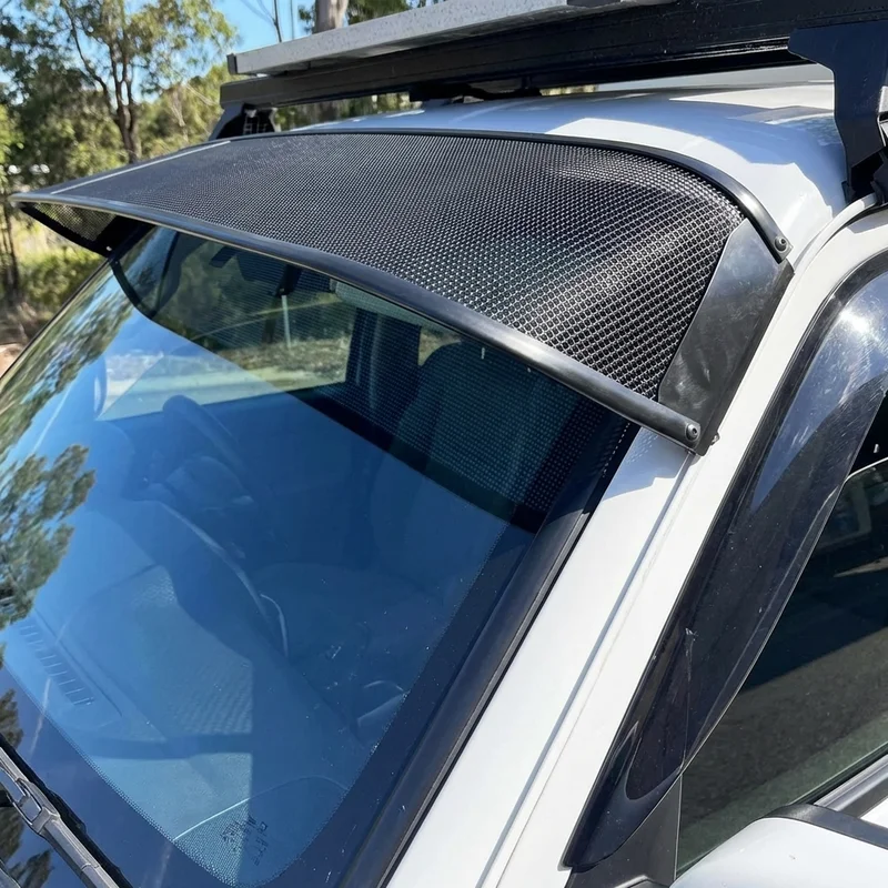 บังแดดกระจกหน้ารถแบบตาข่าย BMW 428i Gran Coupe (2015 - 2016) - 1