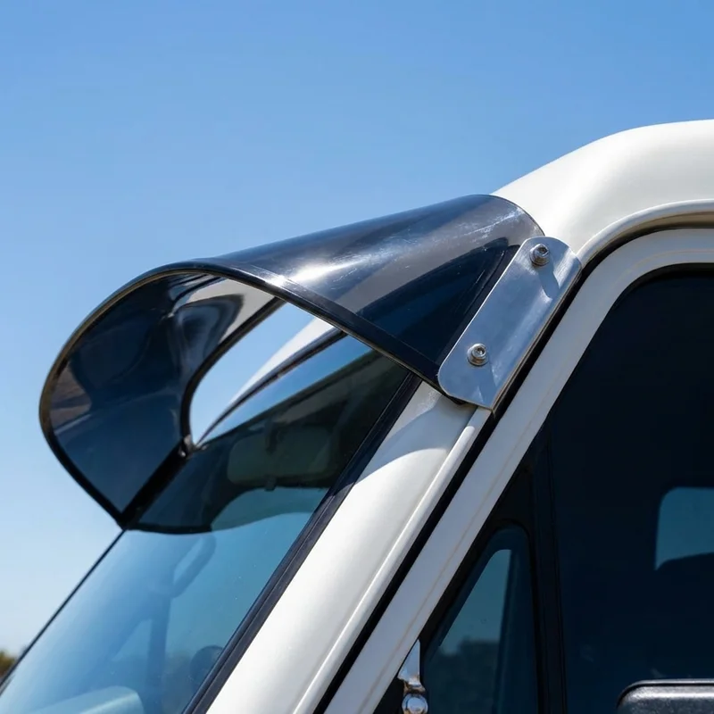 BMW 524td Solid Acrylic Windscreen Sunvisor (1985 - 1986) - 1