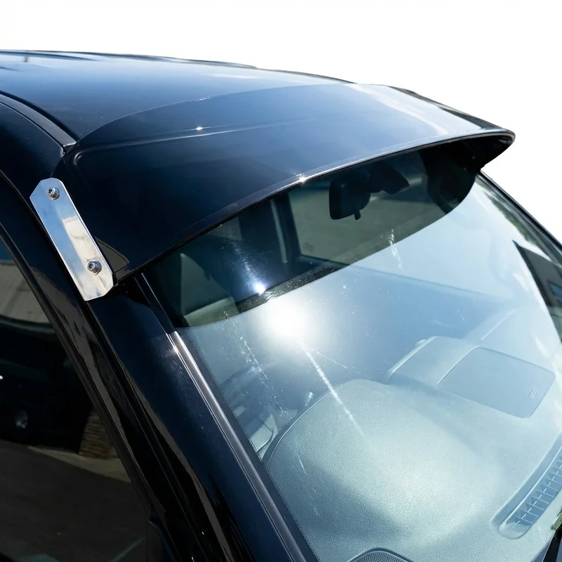 BMW 525xi Solid Acrylic Windscreen Sunvisor (2006 - 2007) - 1