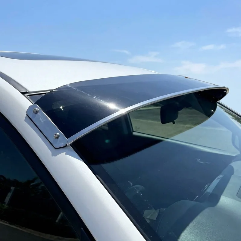 BMW 528i xDrive Solid Acrylic Windscreen Sunvisor (2009 - 2016) - 1