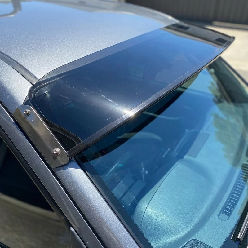 BMW 533i Solid Akryl Solskærm til Forrude (1983 - 1984) - 1