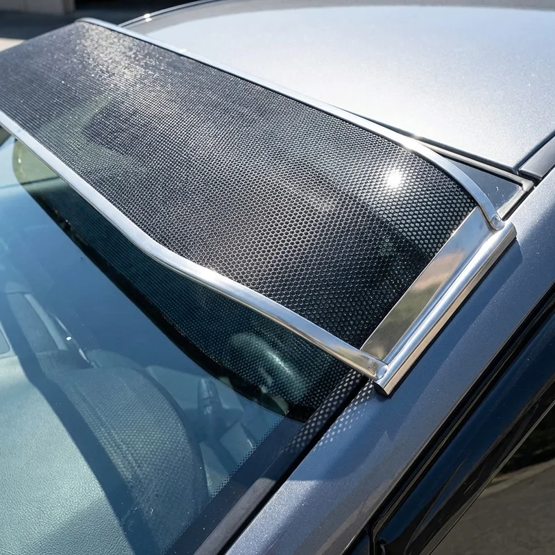 บังแดดกระจกหน้ารถแบบตาข่าย BMW 535i (1985 - 2016) - 1