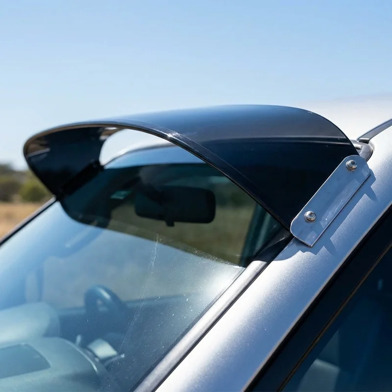 บังแดดกระจกหน้ารถอะคริลิกทึบ BMW 535is (1988 - 1988) - 1