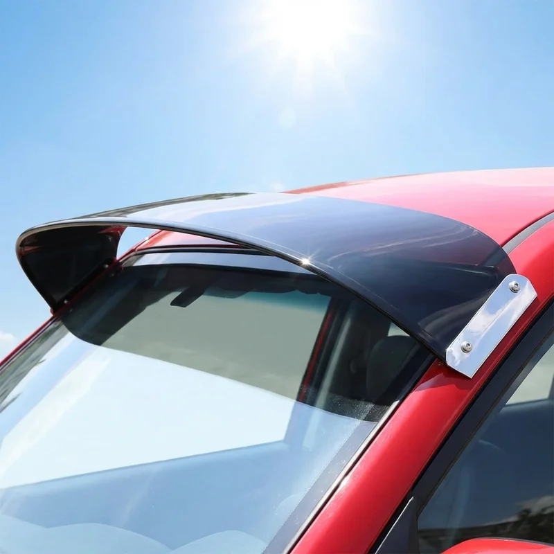 บังแดดกระจกหน้ารถอะคริลิกทึบ BMW 550i (2006 - 2022) - 1