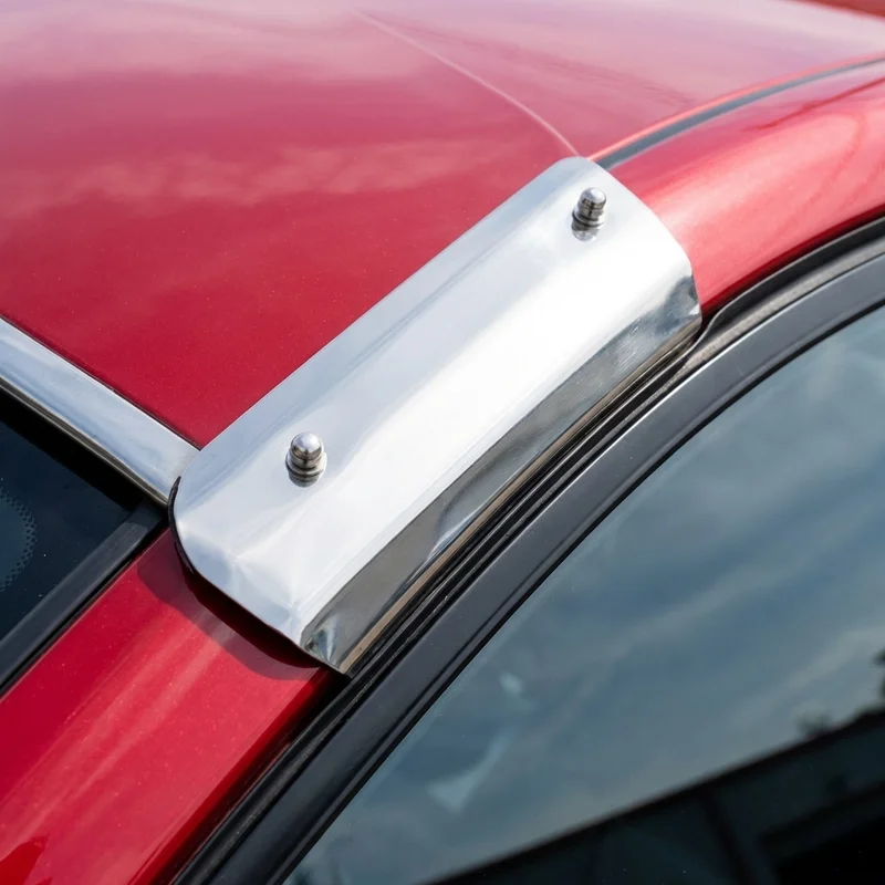 BMW 633CSi Sunvisor Mounting Bracket Kit (1978 - 1984) - 1