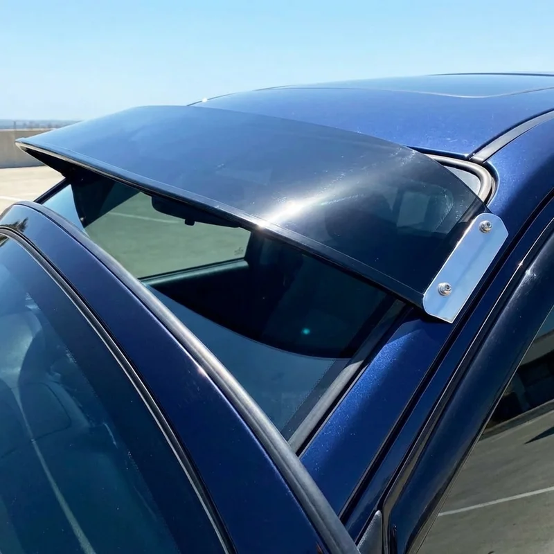 BMW 650Ci Solid Akryl Solskærm til Forrude (2006 - 2011) - 1