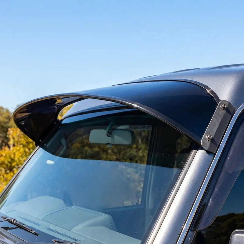 Pala de Sol Acrílica Sólida para Para-brisas BMW 735i (1985 - 1992) - 1