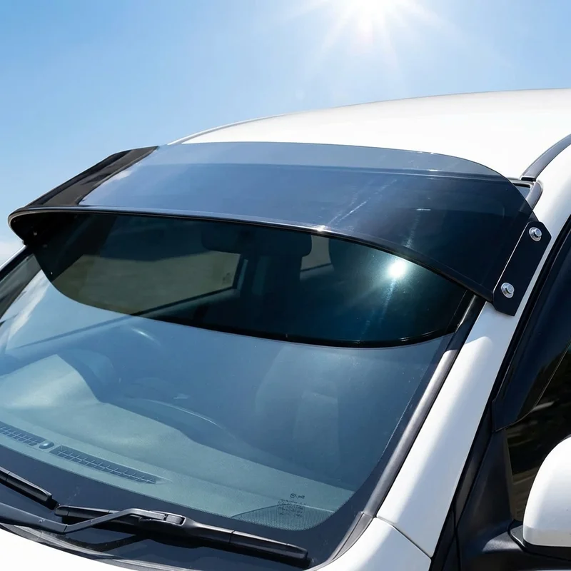 BMW 740iL Solid Acrylic Windscreen Sunvisor (1993 - 2001) - 1