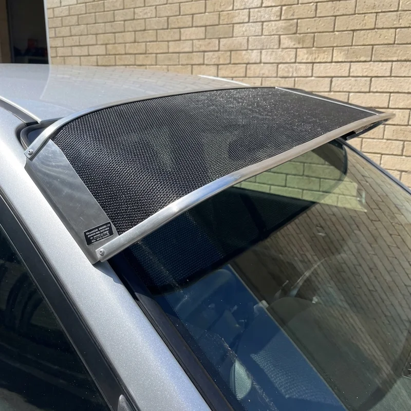 บังแดดกระจกหน้ารถแบบตาข่าย BMW 760Li (2009 - 2015) - 1