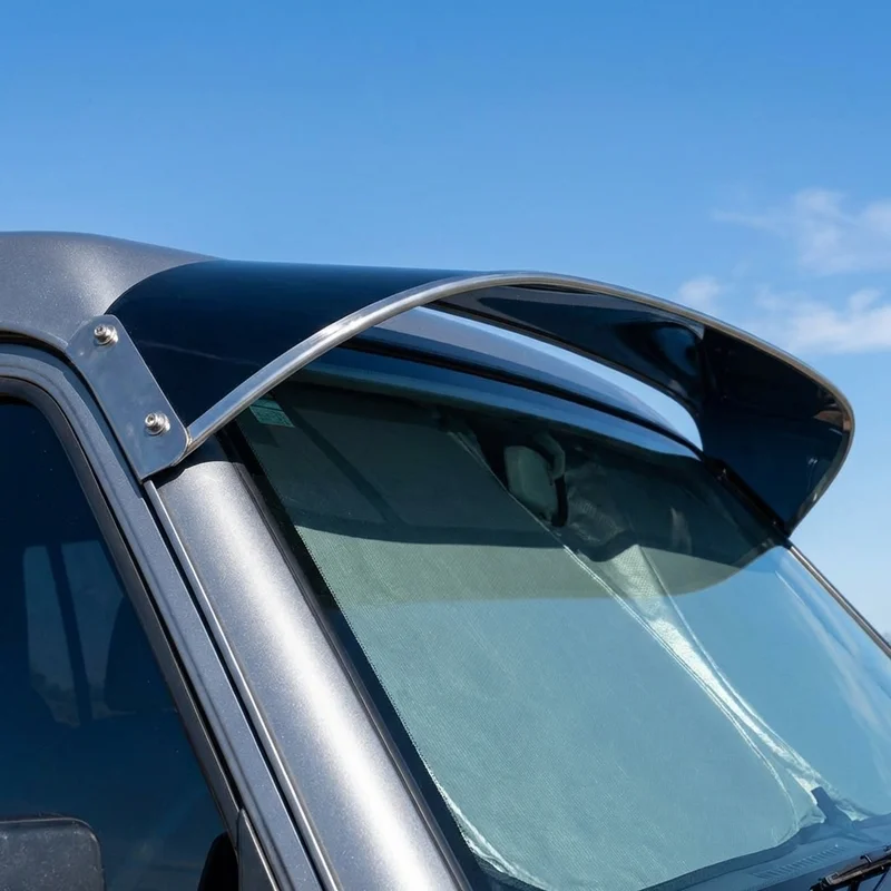 BMW i3s pevná akrylátová sluneční clona na čelní sklo (2018 - 2022) - 1