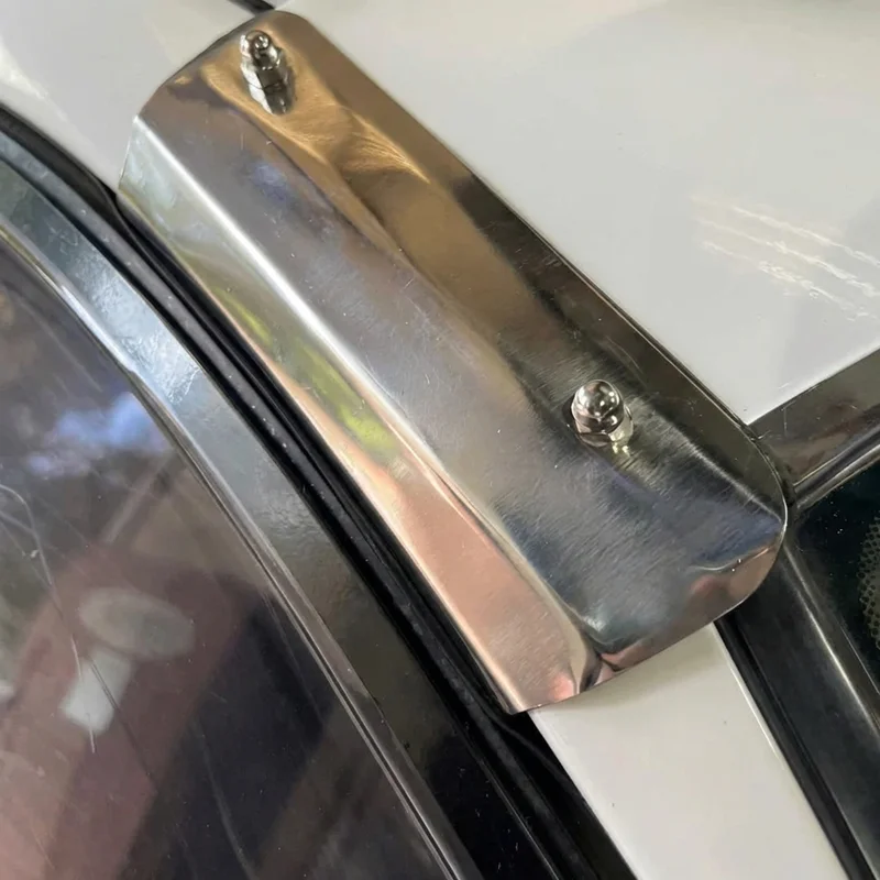 Buick Roadmaster Sunvisor Mounting Bracket Kit (1957 - 1996) - 1