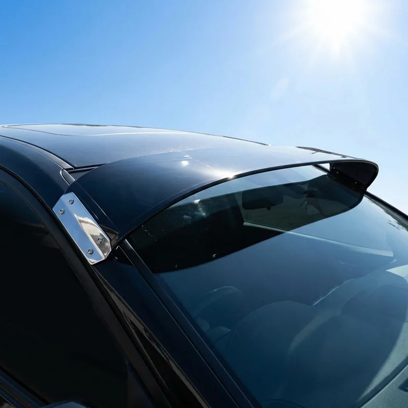 Cadillac Cimarron Acryl-Sonnenblende massiv (1982 - 1988) - 1