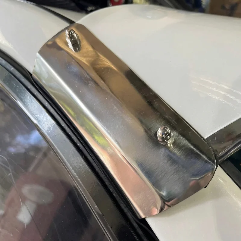 Cadillac Series 75 Fleetwood Sunvisor Mounting Bracket Kit (1957 - 1964) - 1