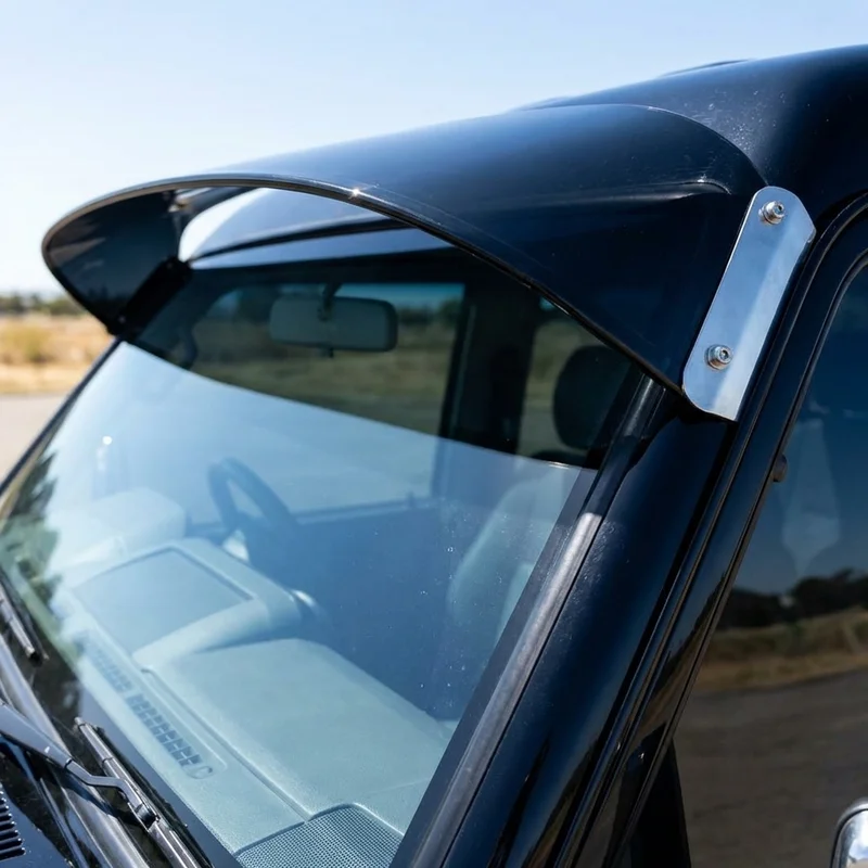 Cadillac STS Solid Acrylic Windscreen Sunvisor (2005 - 2011) - 1