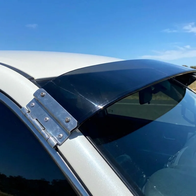 Cadillac XLR Solid Acrylic Windscreen Sunvisor (2004 - 2009) - 1
