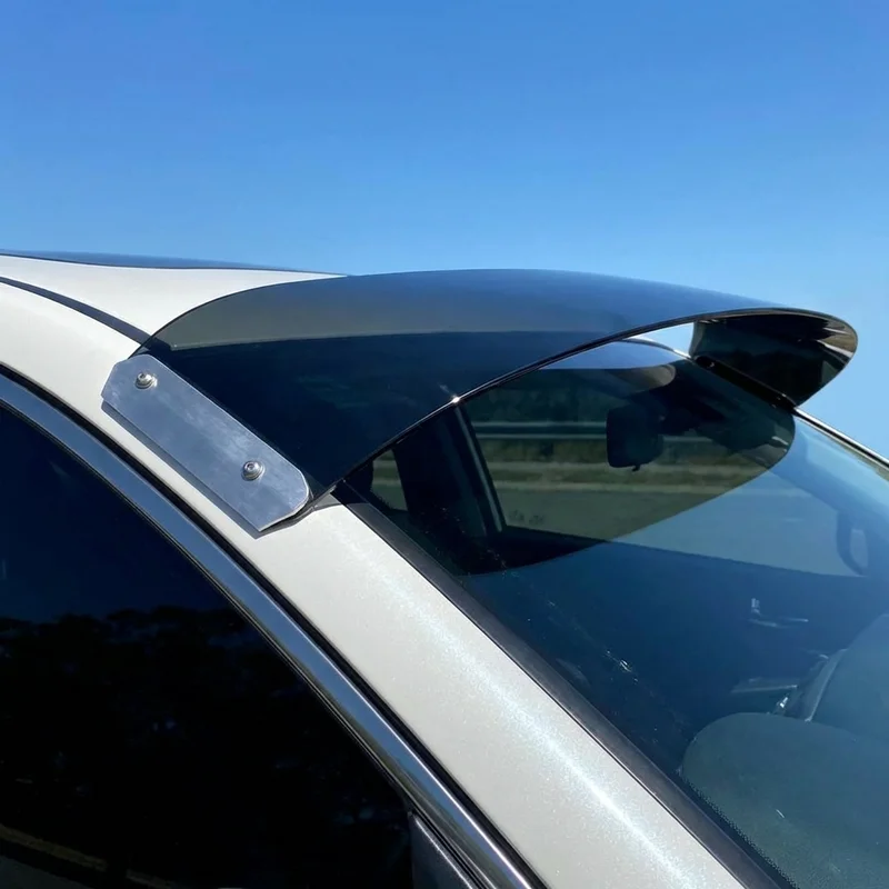 Caterpillar CT680 Solid Acrylic Windscreen Sunvisor (2016 - 2017) - 1