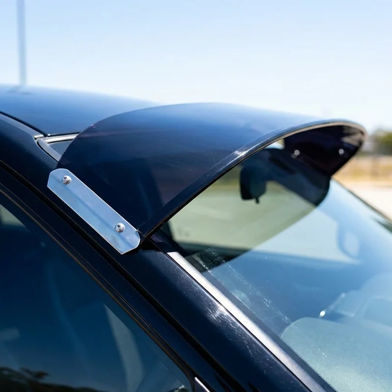 Checker Aerobus Solid Acrylic Windscreen Sunvisor (1970 - 1974) - 1